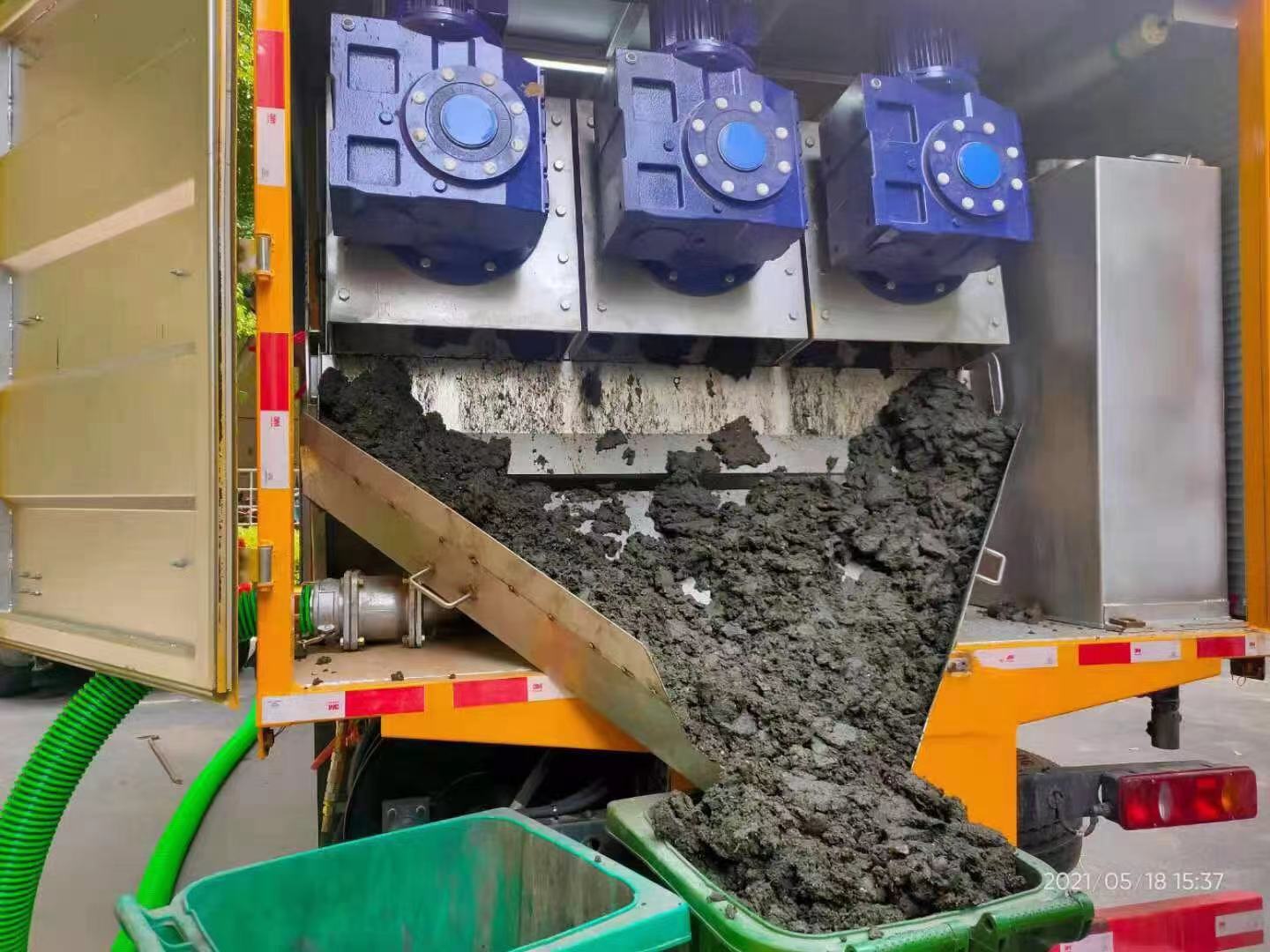 汝州化粪池清掏城市维护站-泥浆净化干湿分离处理